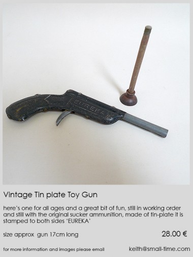Tinplate Toy Gun